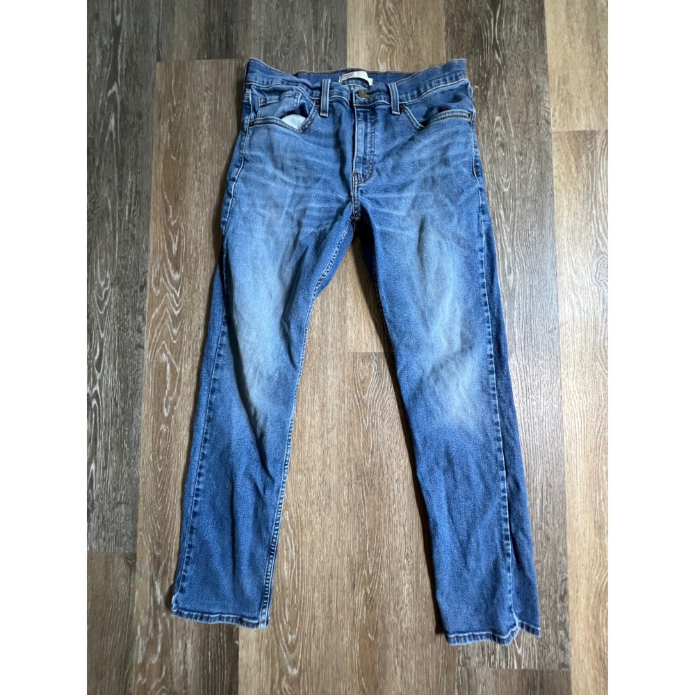 Signature Levi Strauss Slim Jeans Mens W32 L30 Medium Wash Denim 2829